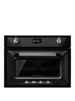 Smeg Sf4920Vcn 45Cm Built-In Compact Steam Combination Oven